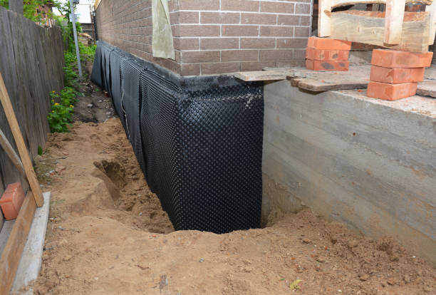 Crawl space vapor barrier installation in Forestville, OH